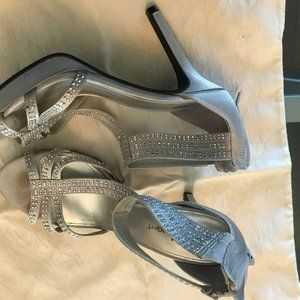Silver Dress Heels